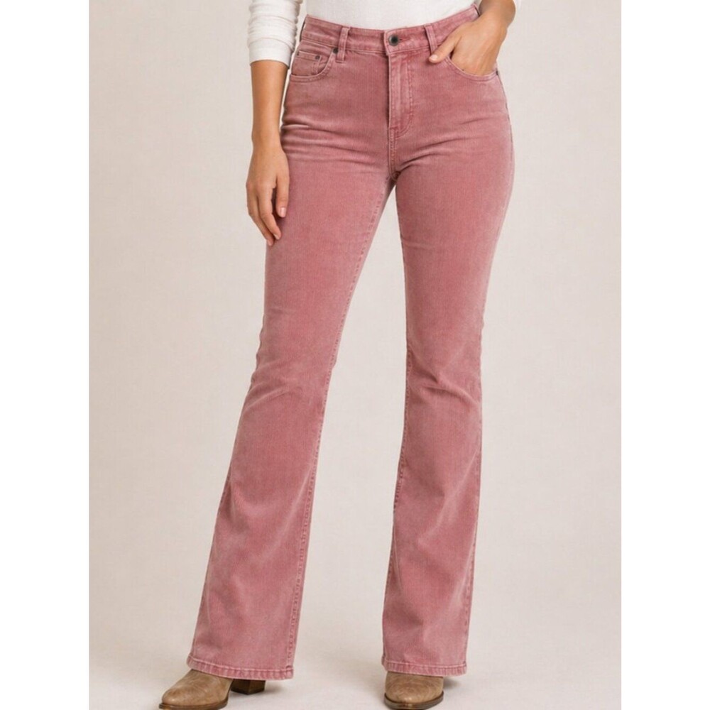LL Bean High Rise Bootcut Corduroy Pants